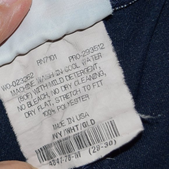 Vtg Teamwork Athletic Apparel Double Needle SHORTS Men’s S Michigan Color Block - Picture 2 of 9